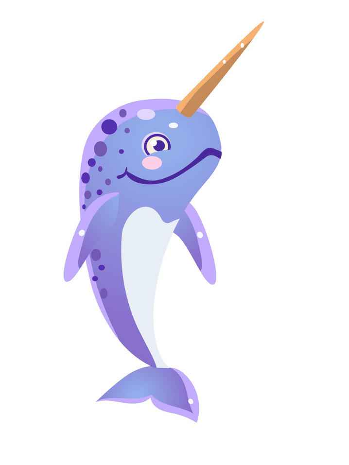 Narwhal Clipart Free Pictures