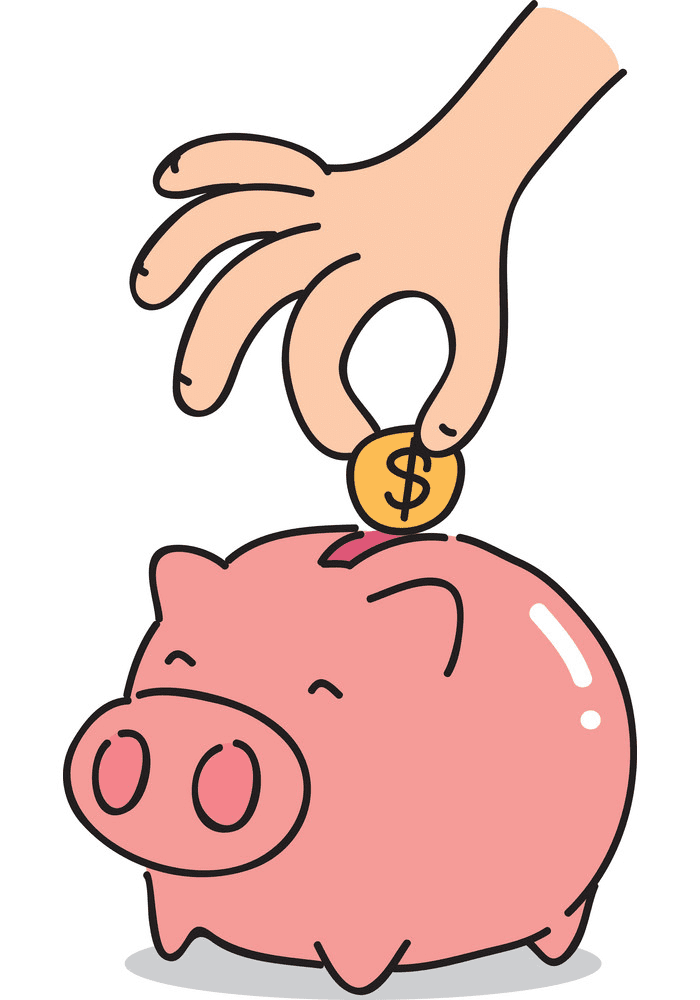 Piggy Bank Clipart Free Picture