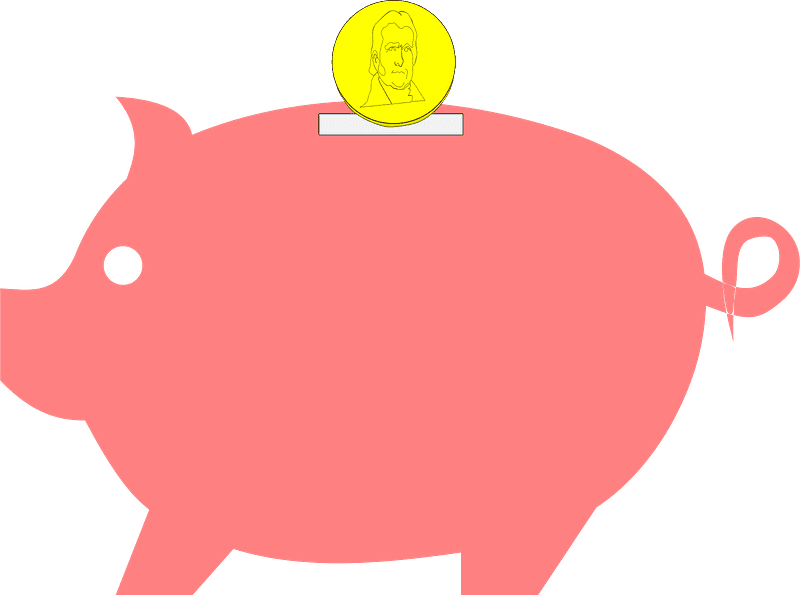 Piggy Bank Clipart Transparent Download