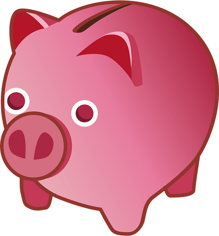Piggy Bank Clipart Transparent Image