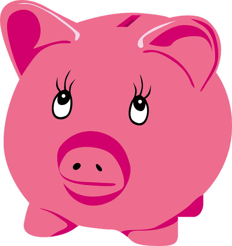 Piggy Bank Transparent Clipart Images