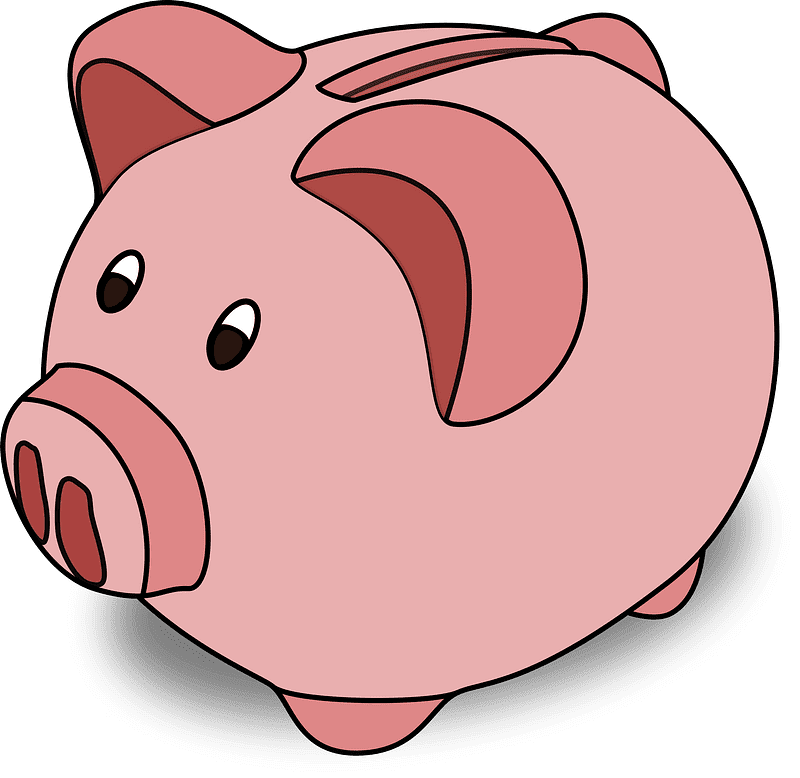 Piggy Bank Transparent Clipart Picture