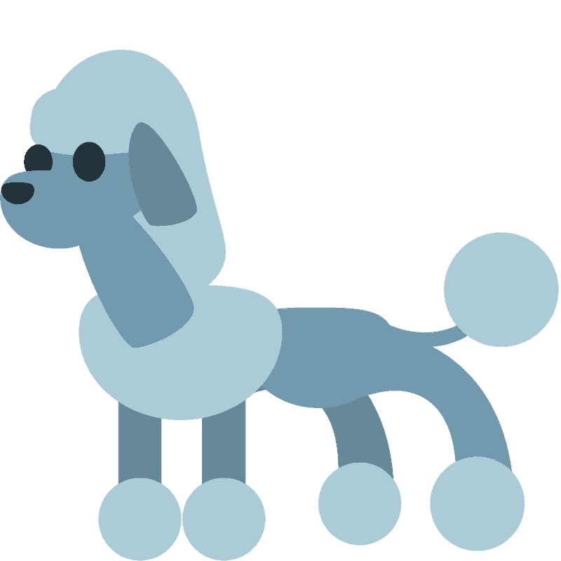 Poodle Transparent Clipart