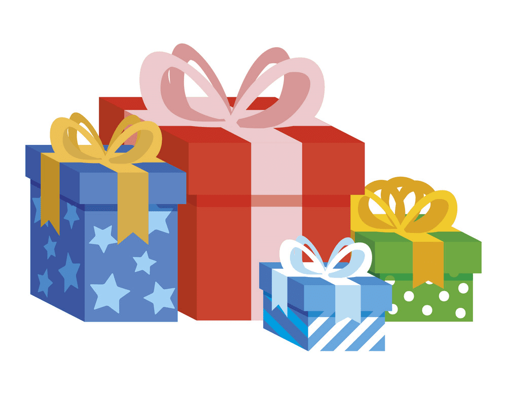 Presents Clipart Png Image