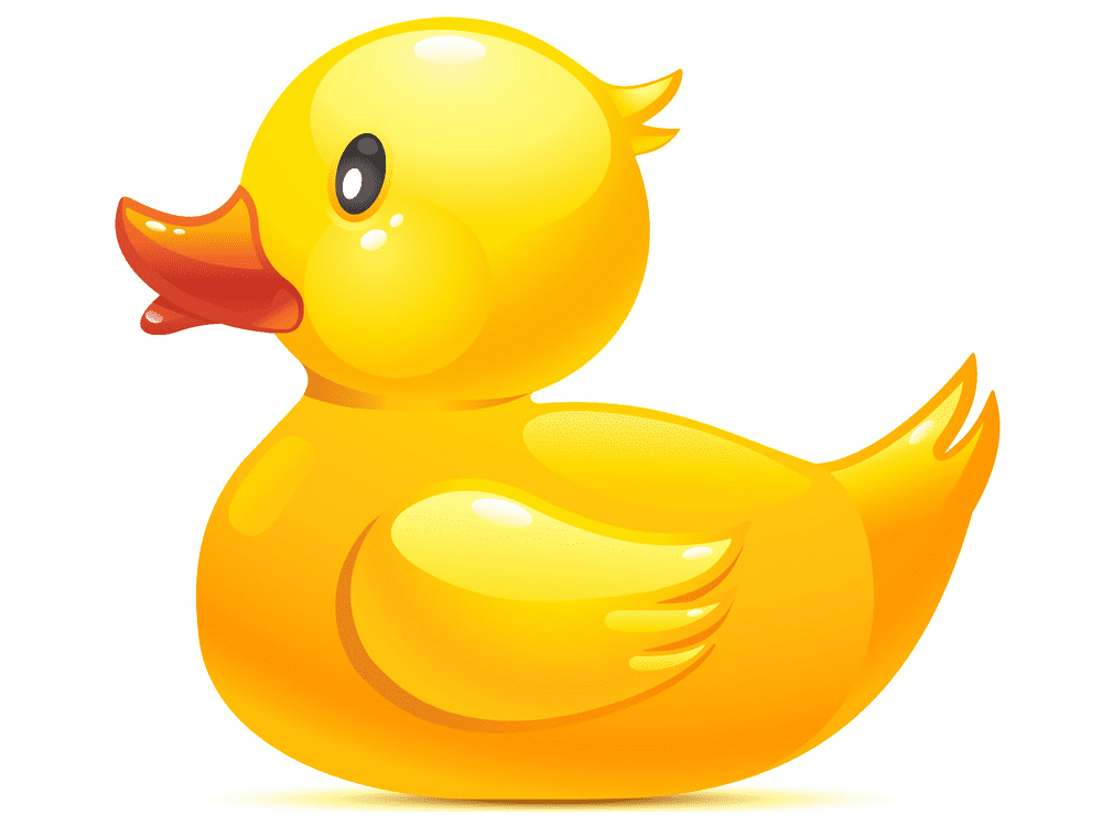 Rubber Duck Clipart Image