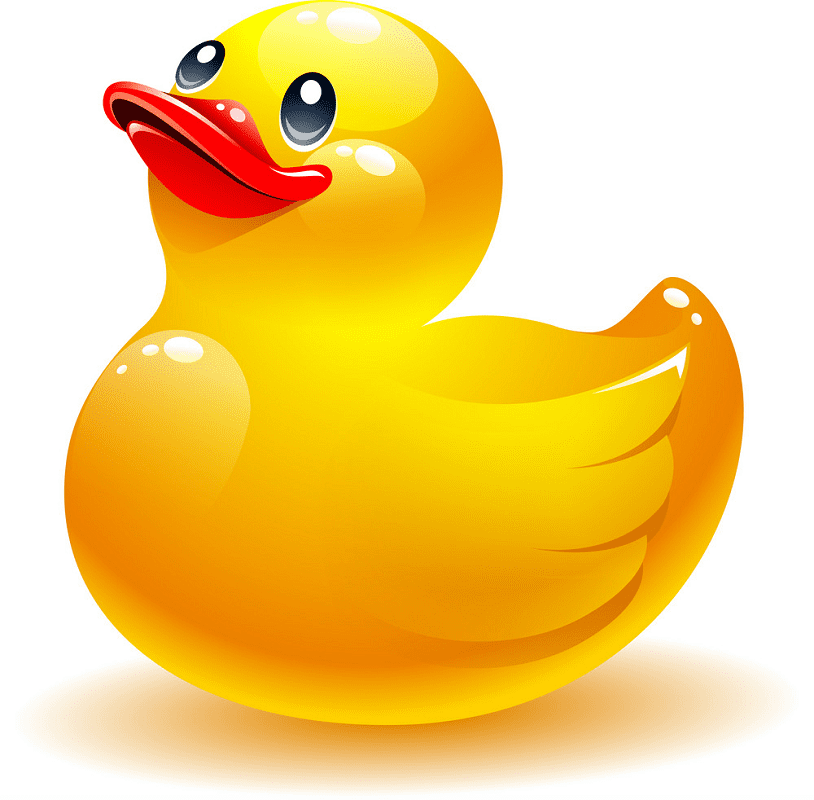 Rubber Duck Clipart Png Image