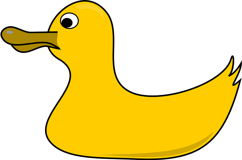 Rubber Duck Clipart Transparent Background