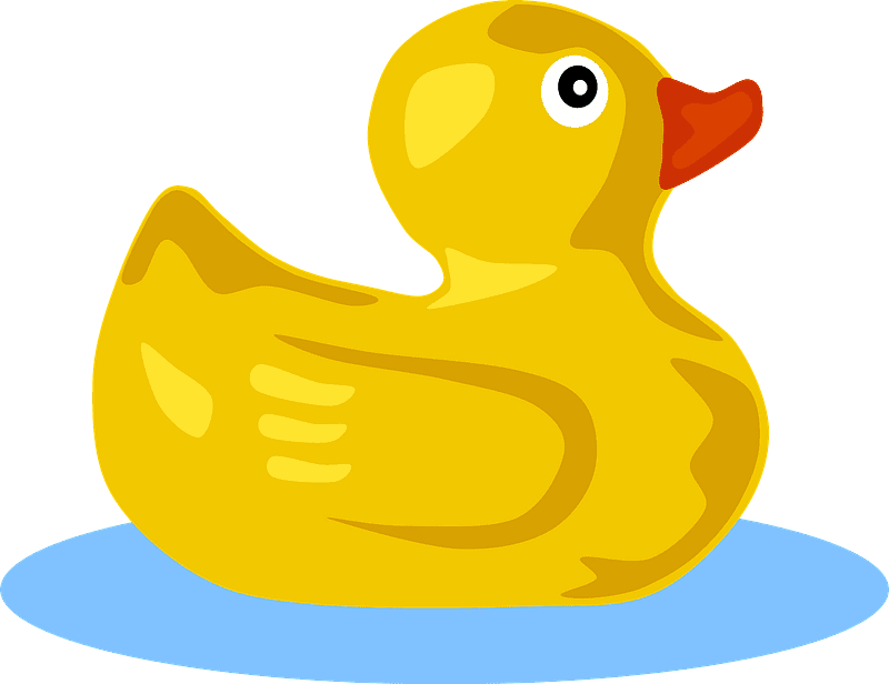 Rubber Duck Clipart Transparent Png