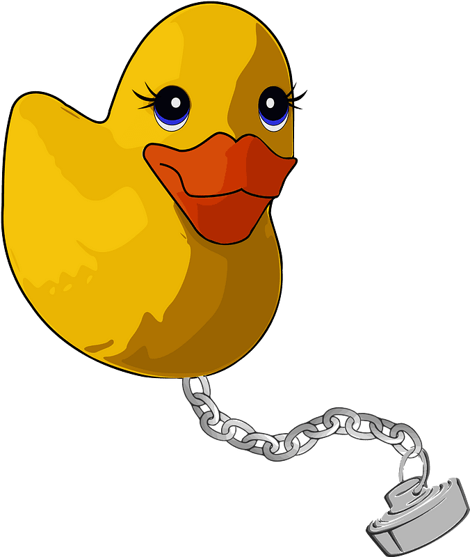 Rubber Duck Transparent Clipart