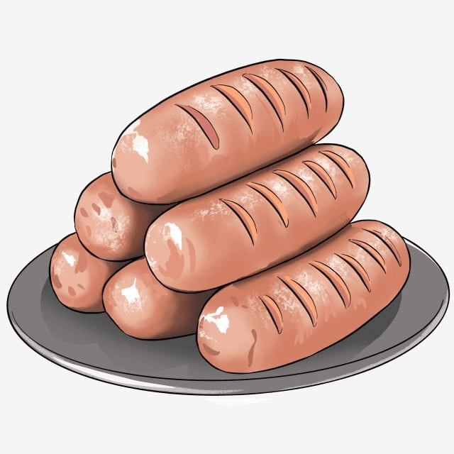 Sausages Clipart Free Picture