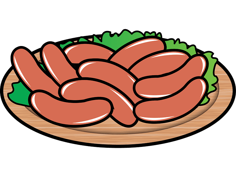 Sausages Clipart Transparent Png