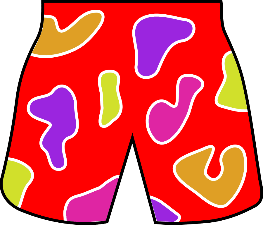 Summer Shorts Clipart