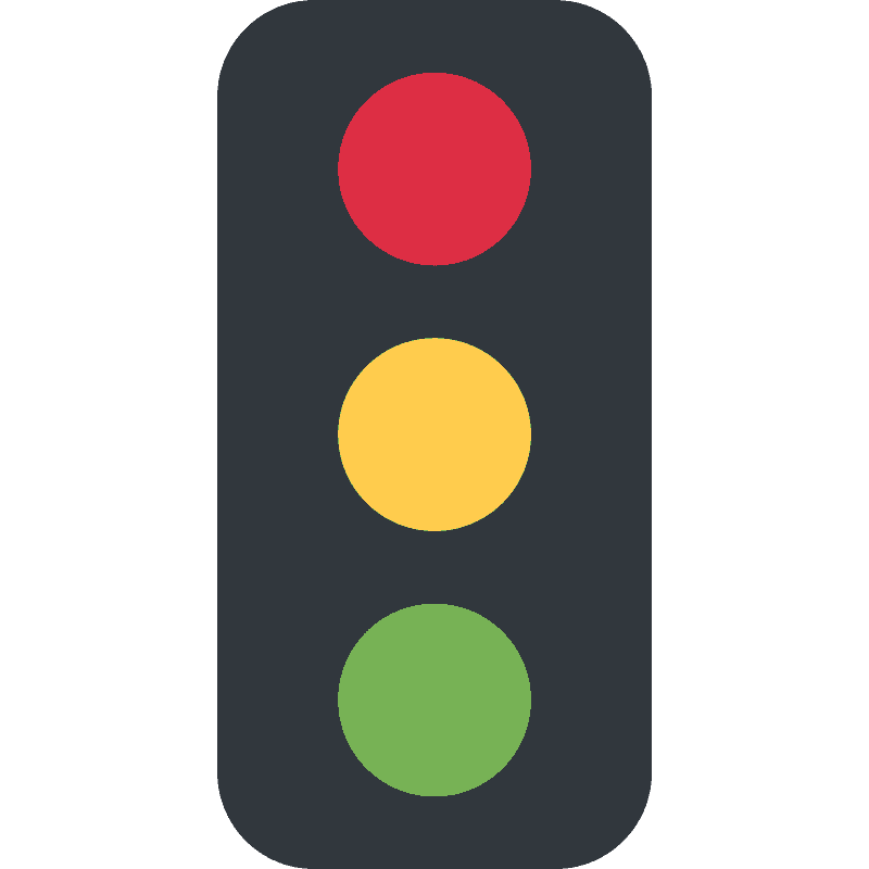Traffic Light Transparent Clipart Free