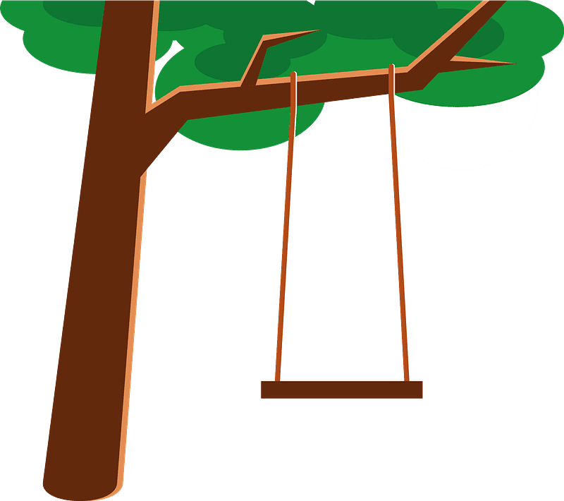 Tree Swing Clipart Transparent Background