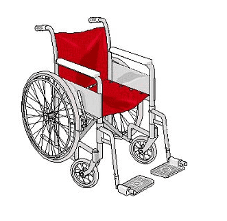 Wheelchair Clipart Image