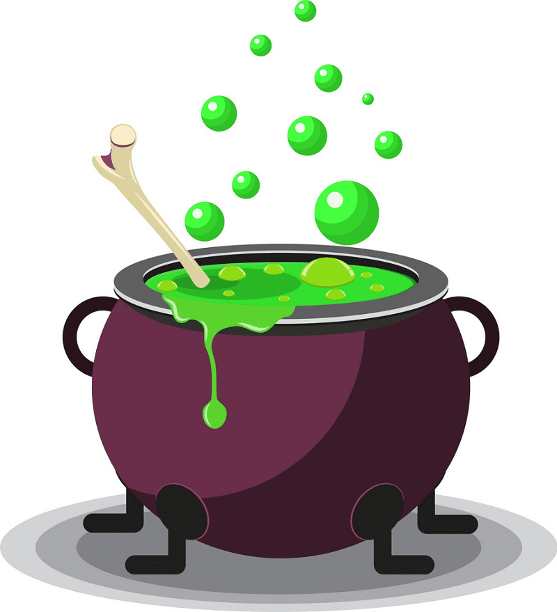 Witch Cauldron Clipart For Free