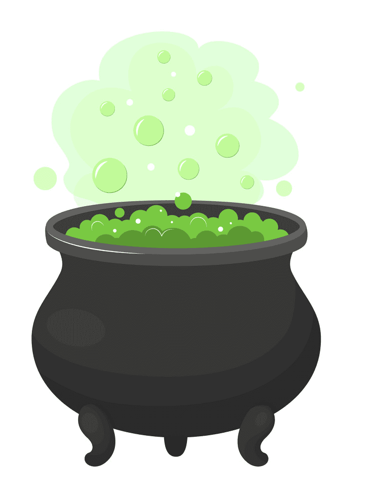 Witch Cauldron Clipart Free Download