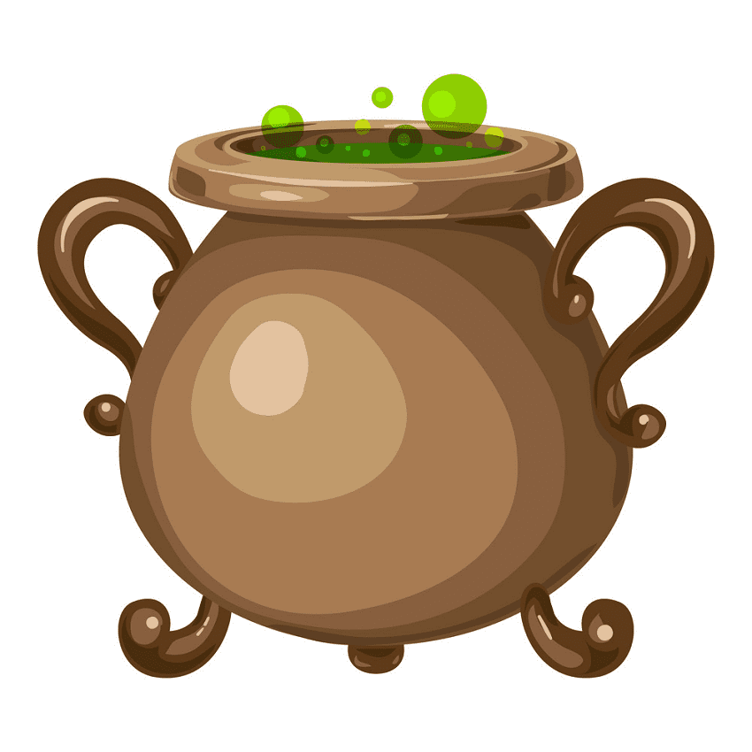 Witch Cauldron Clipart Png Download