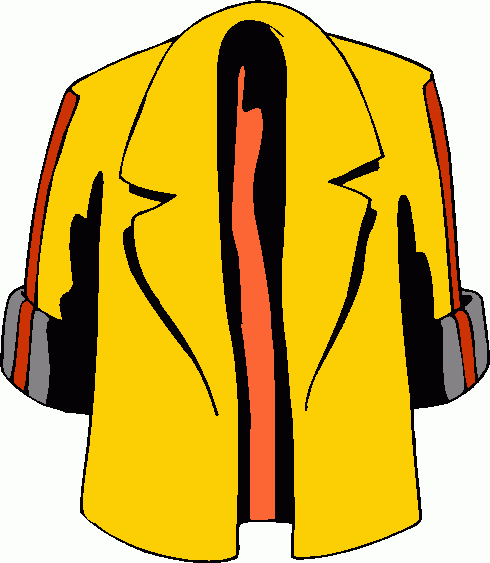 Yellow Coat Clipart