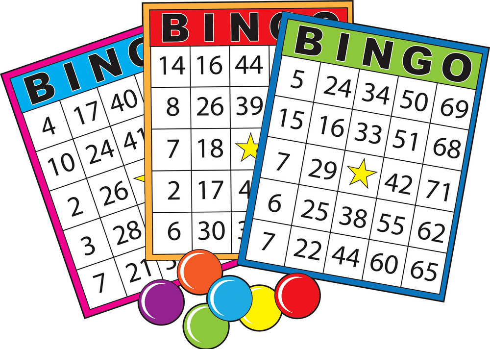Bingo Cards Clipart