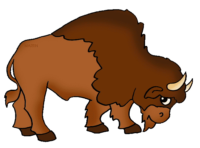 Bison Clipart Image
