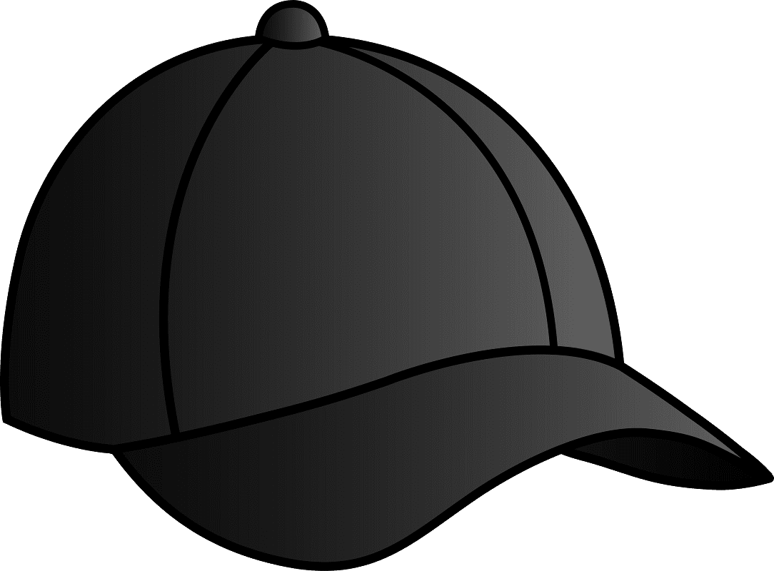 Black Cap Clipart