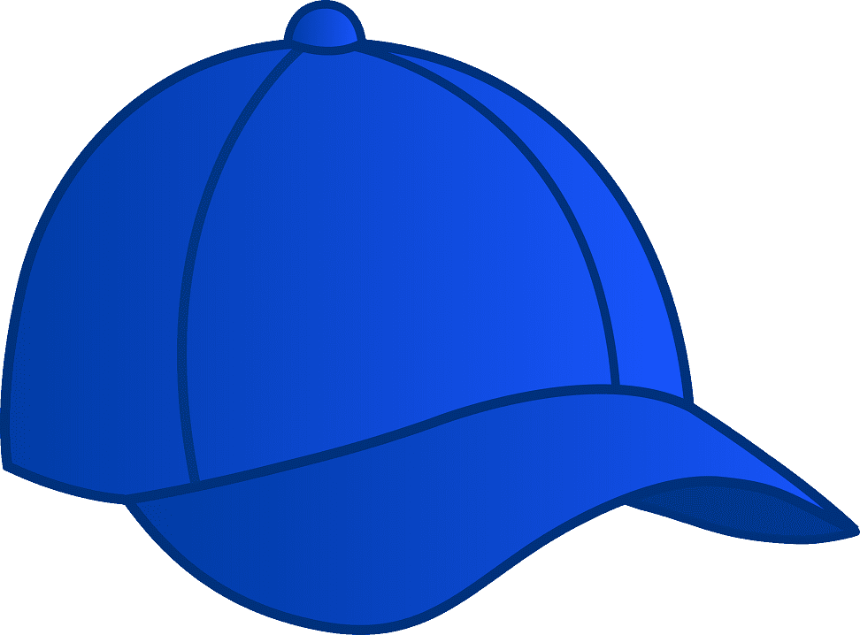 Blue Cap Clipart