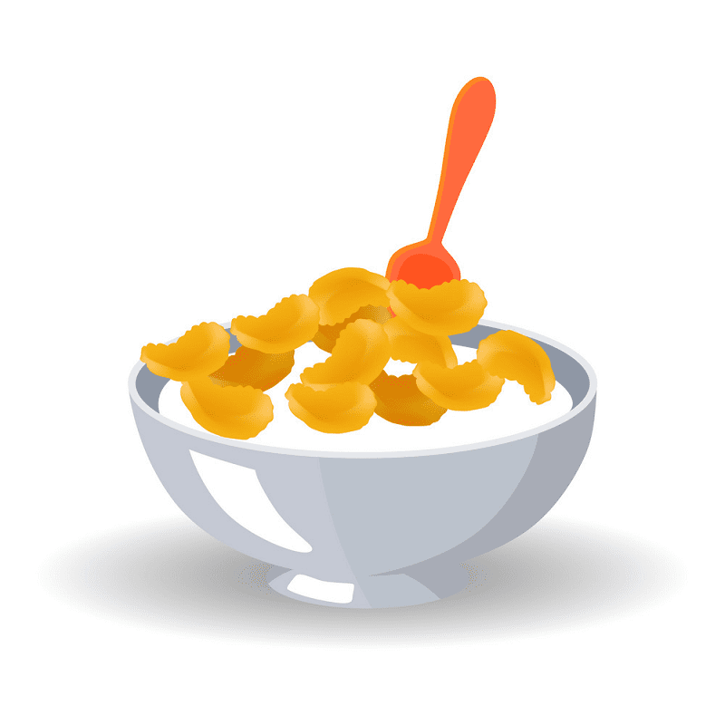 Bowl of Cereal Clipart Download