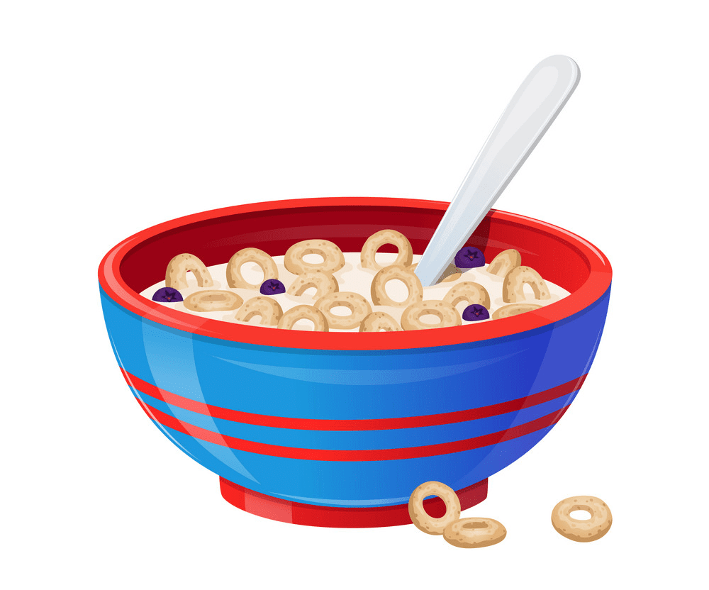 Bowl of Cereal Clipart Free