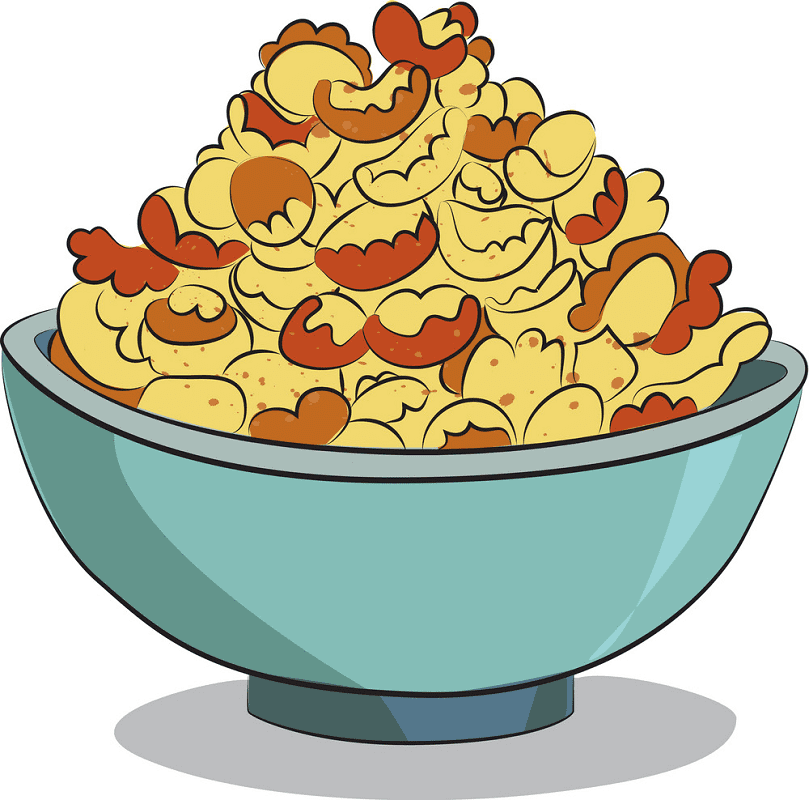 Bowl of Cereal Clipart Image