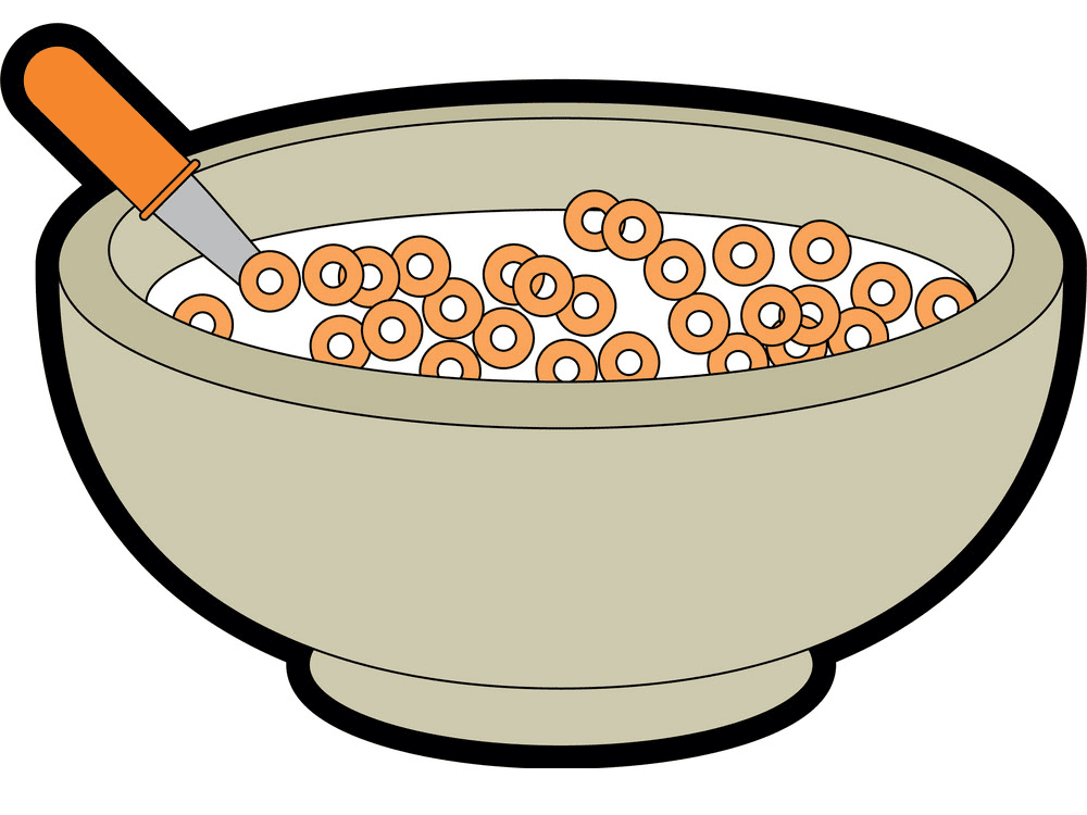 Bowl of Cereal Clipart Images