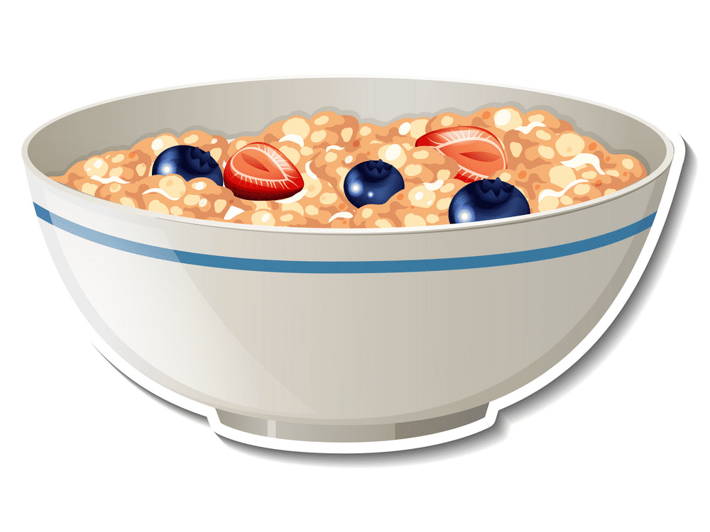 Bowl of Cereal Clipart Picture