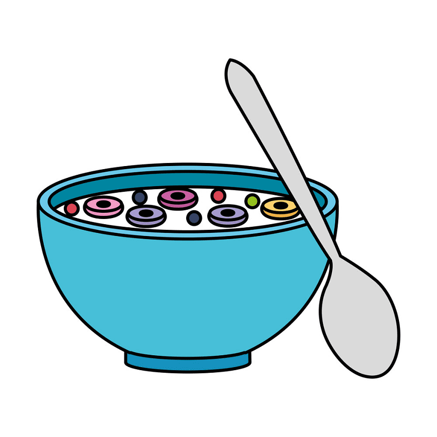 Bowl of Cereal Clipart Png For Free