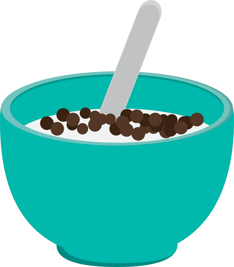 Bowl of Cereal Clipart Png Image