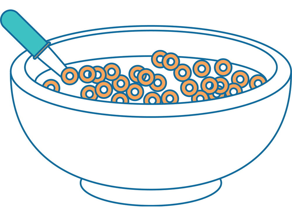 Bowl of Cereal Clipart Png Pictures