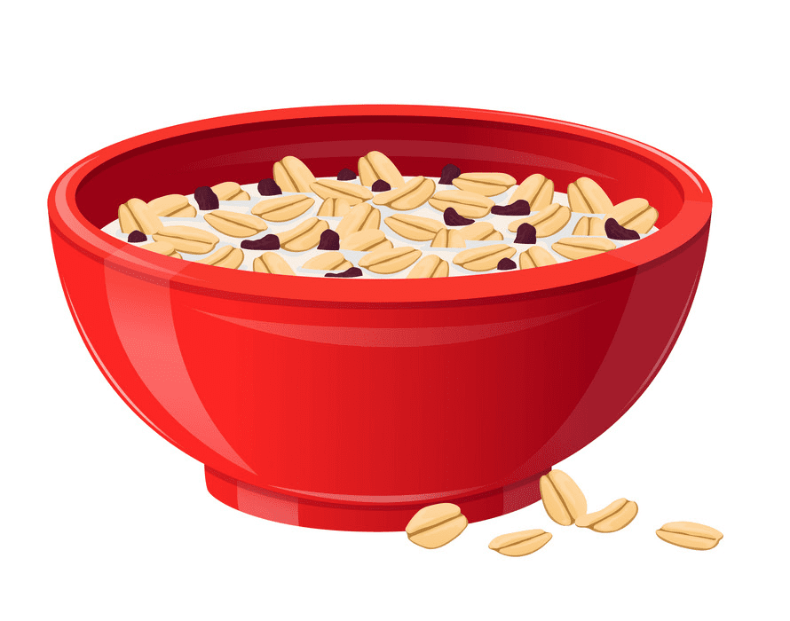 Bowl of Cereal Clipart Png
