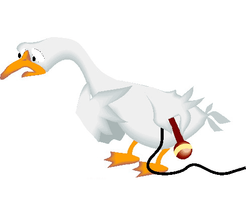 Cartoon Goose Clipart For Free