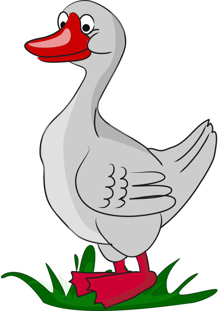 Cartoon Goose Clipart Png