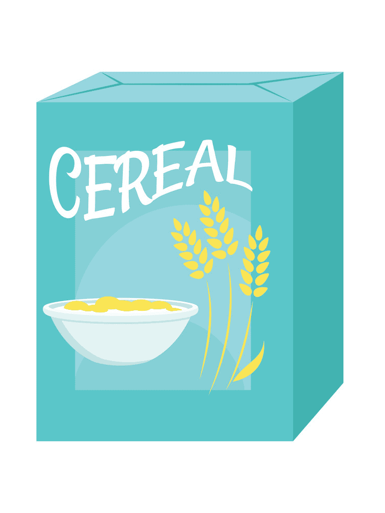 Cereal Box Clipart