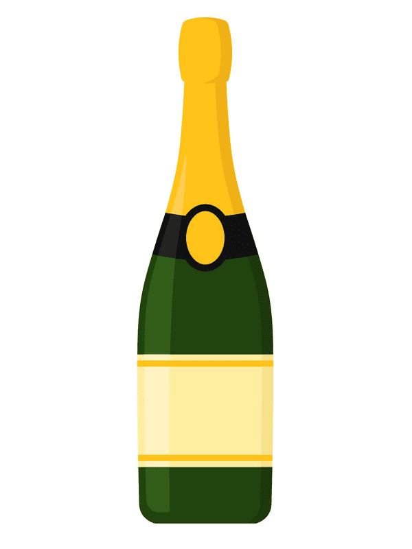 Champagne Bottle Clipart Images