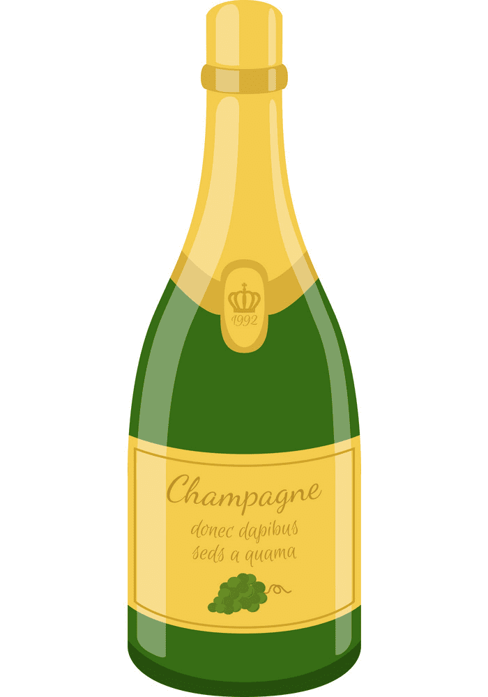 Champagne Bottle Clipart Picture