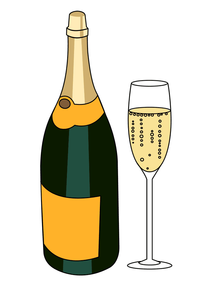 Champagne Clipart Free Image