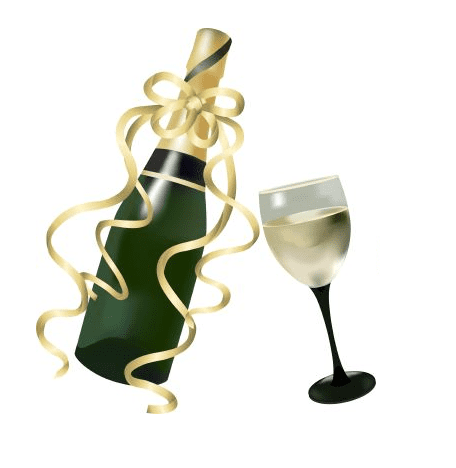 Champagne Clipart Image