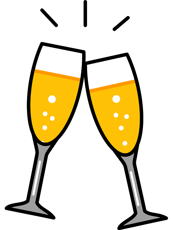 Champagne Clipart Transparent Png