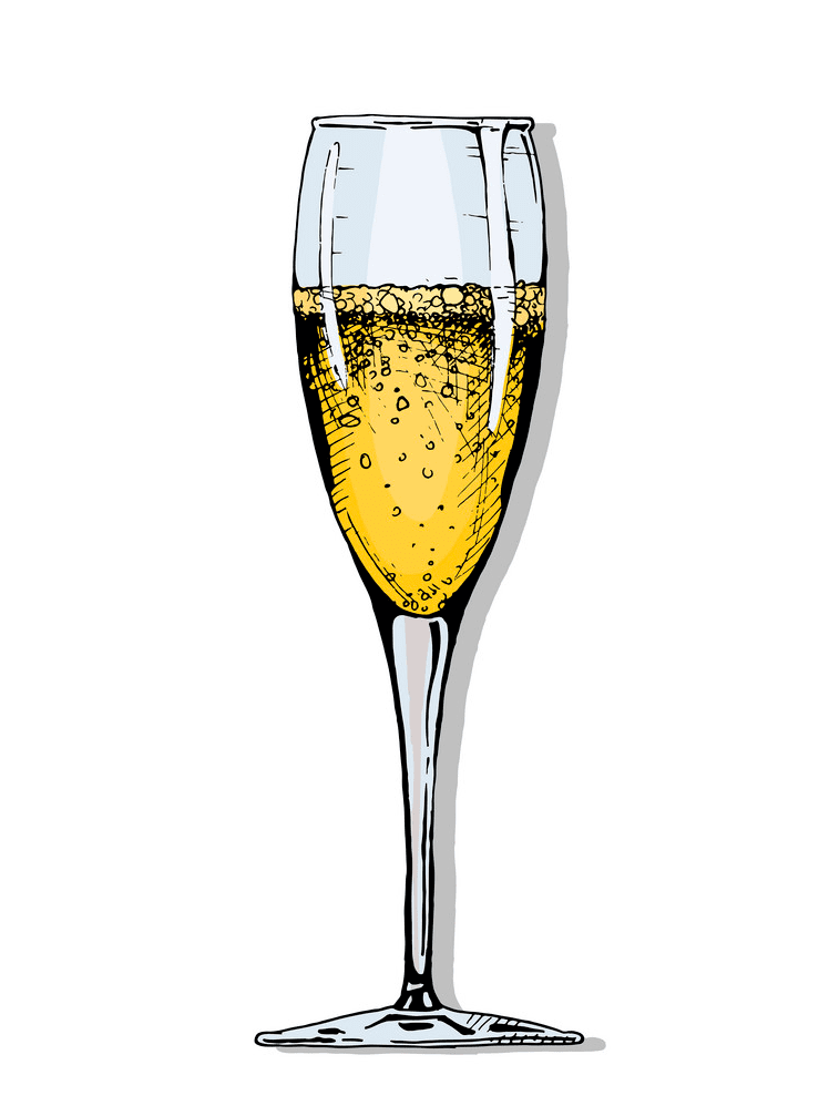 Champagne Glass Clipart Free