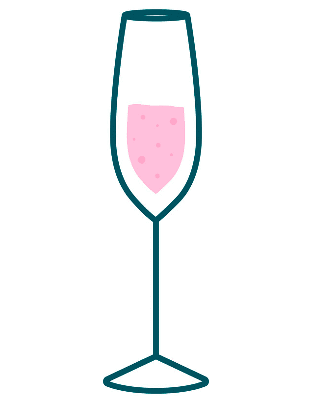 Champagne Glass Clipart Png