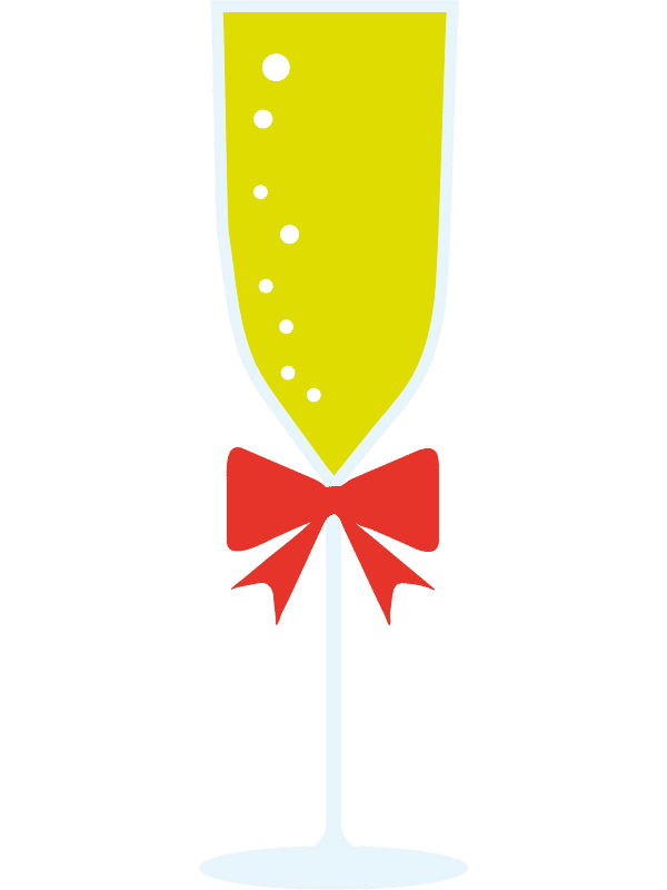 Champagne Glass Clipart Transparent Background