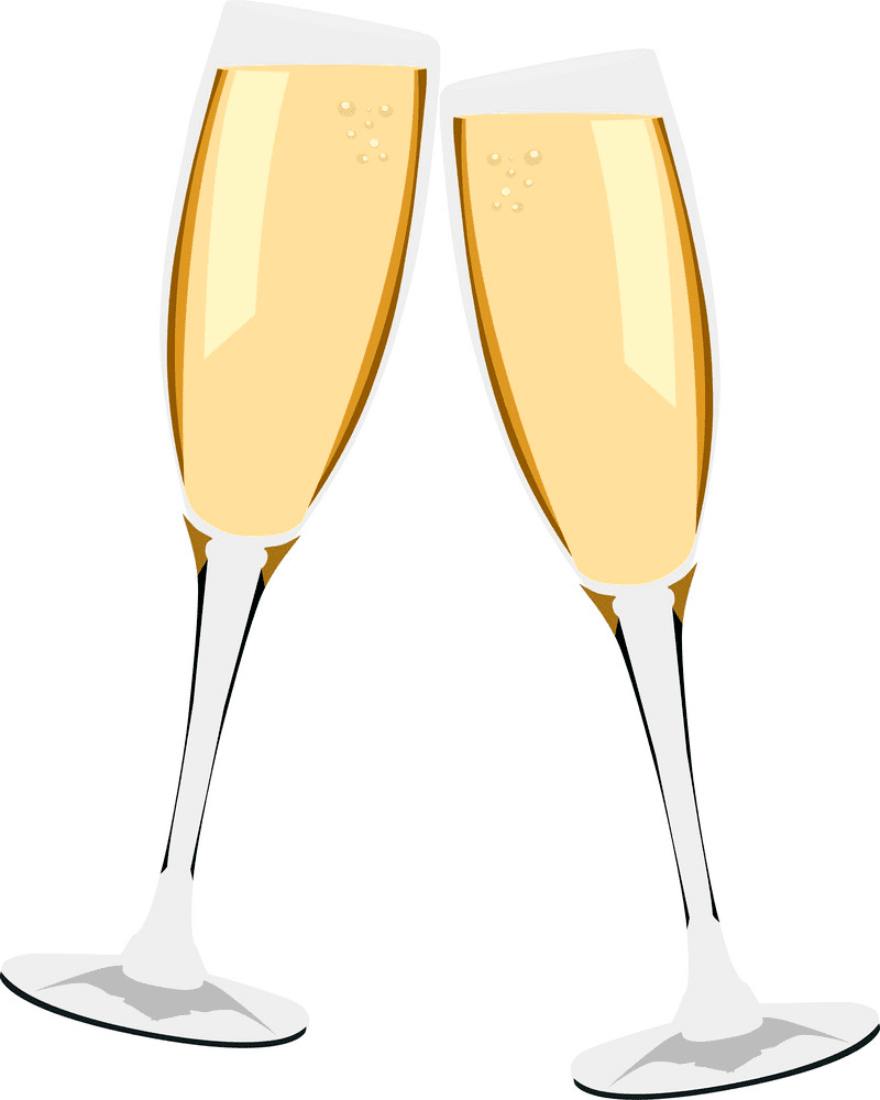 Champagne Glasses Clipart Free