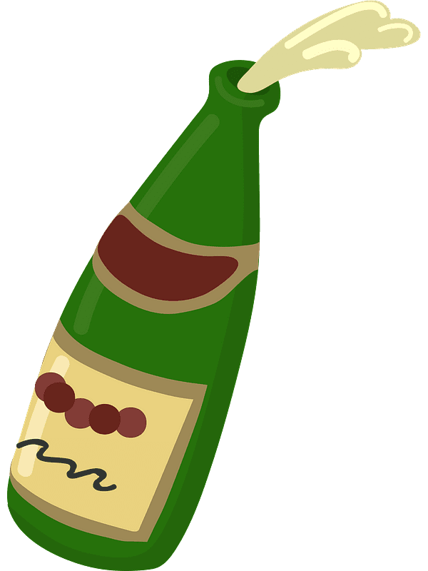 Champagne Transparent Clipart Free