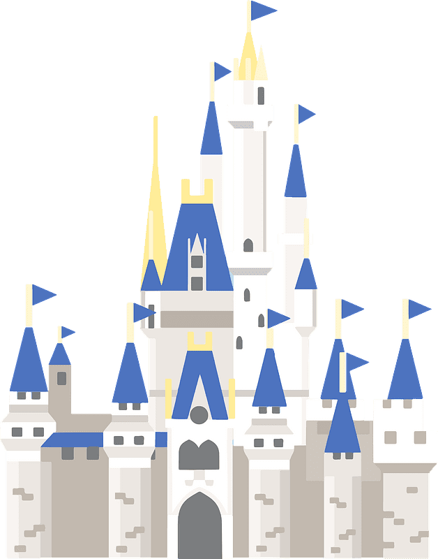 Cinderella Castle Clipart Transparent